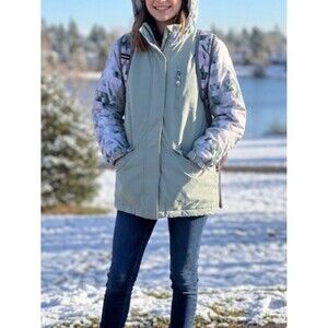 Swiss Gear Girls Youth Size Large 10-12 Geometric Pattern 3 in 1 Winter Jacket